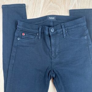 Hudson Jeans- Black Nico Super Skinny Ankle, Size 26